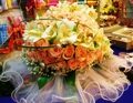 Свадебный букет из альстромерии и розы №2